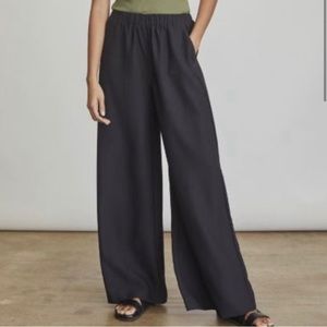 ELIZABETH AND JAMES Black Wide Leg Pant
